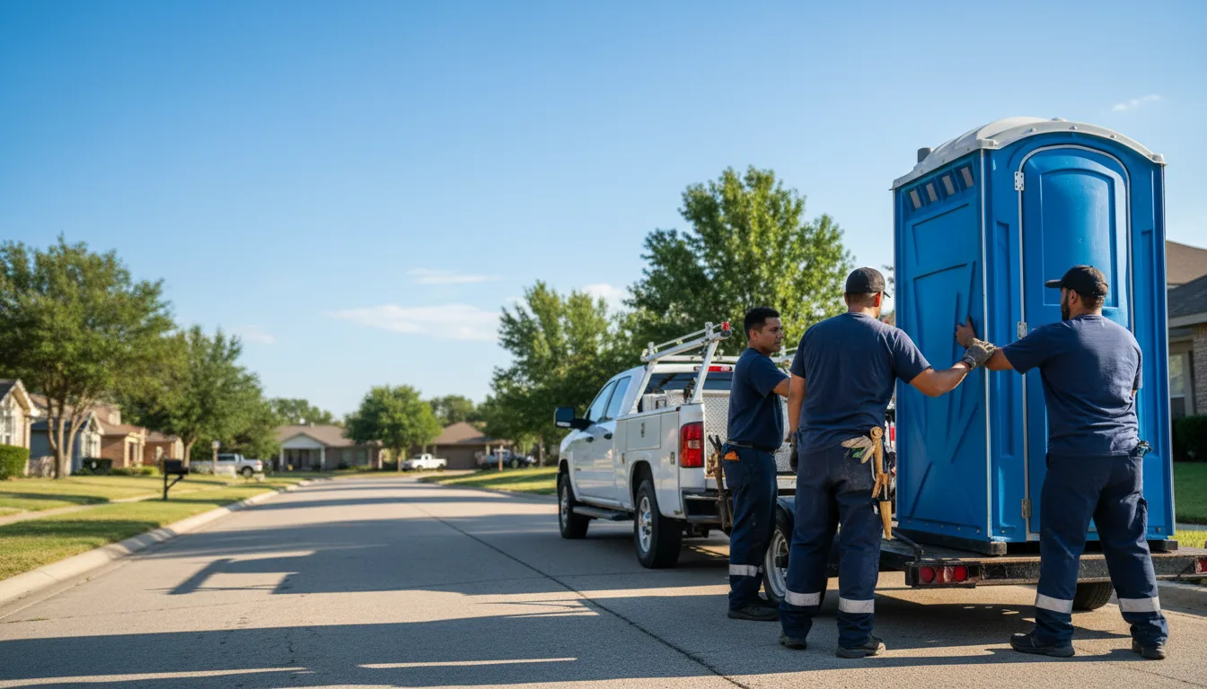 Portable Toilet Rental in Flatwoods, LA near me